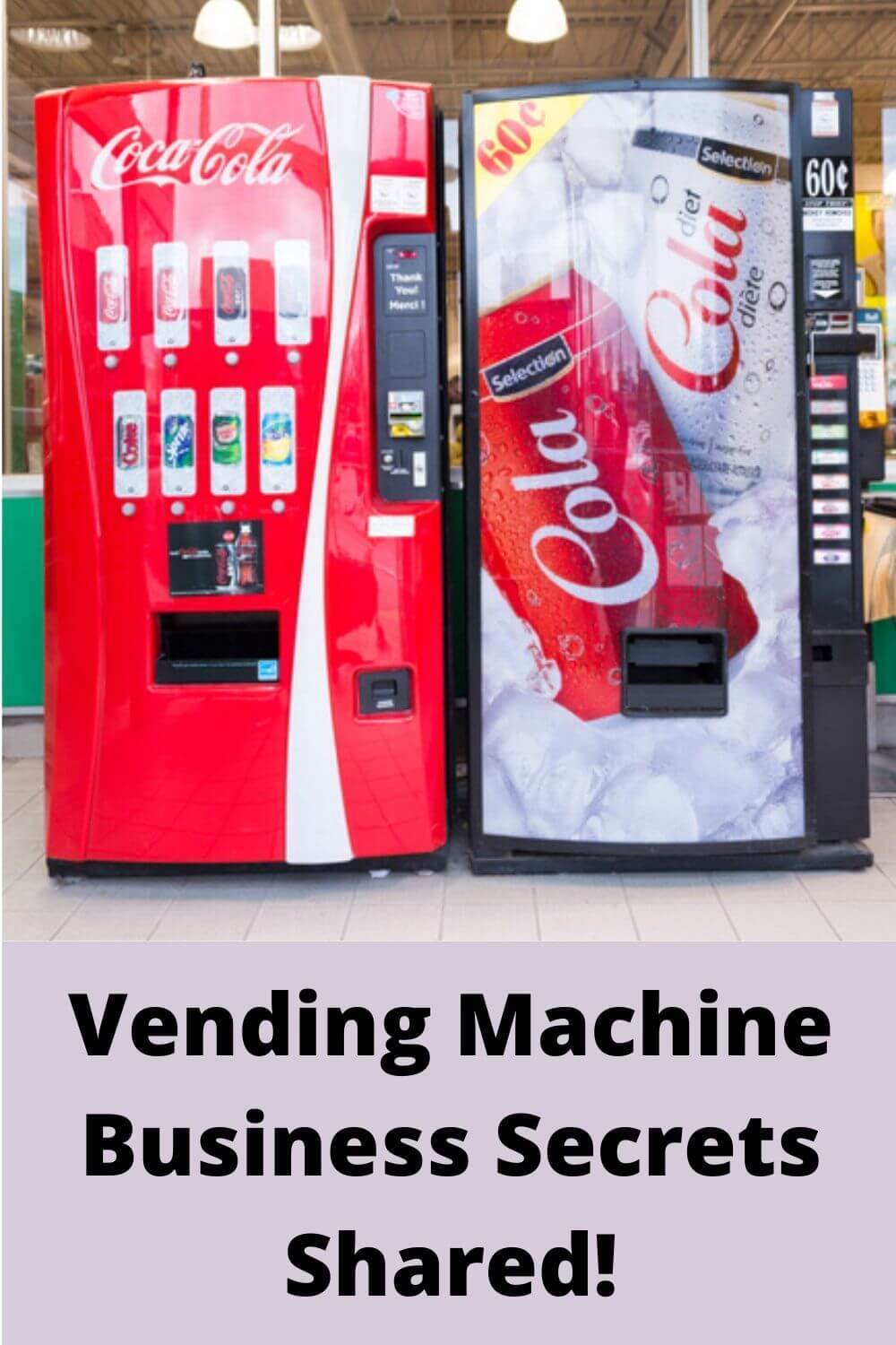 Vending machine business secrets shared!