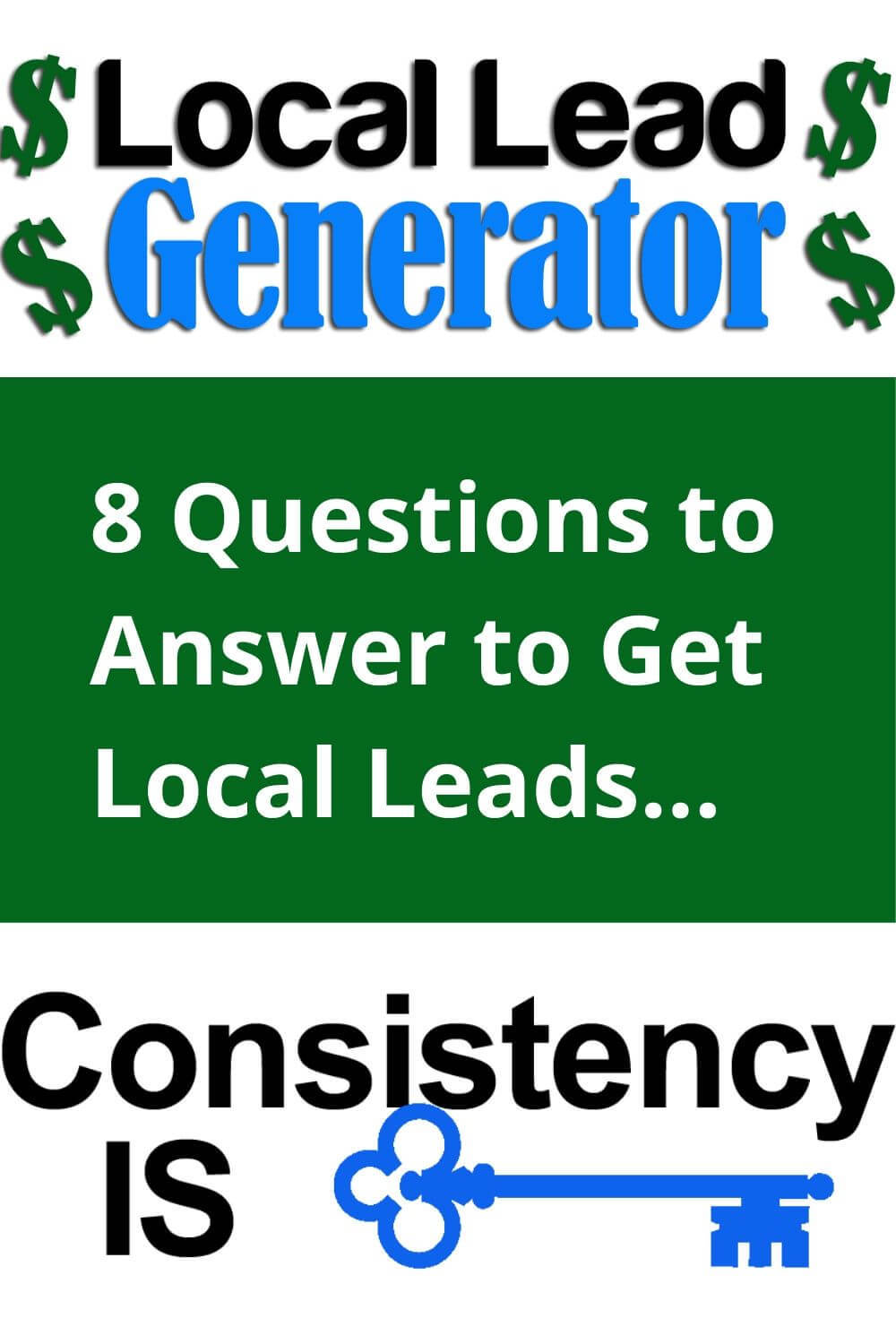 8 querstions to answer to get local leads...