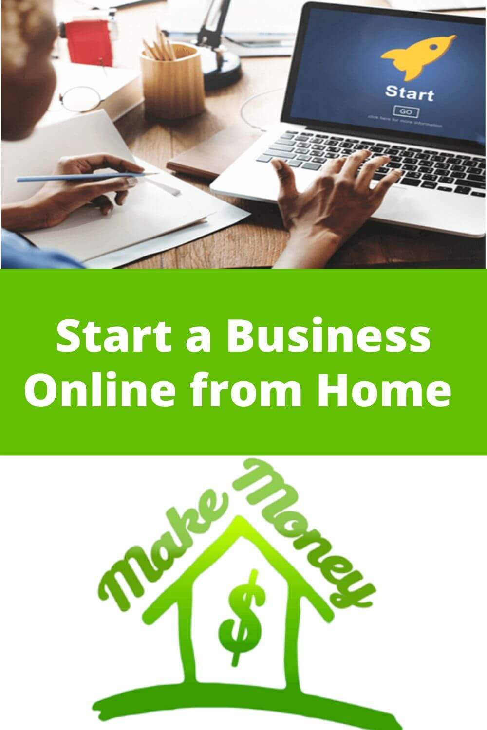 Start a business online from home