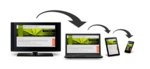 picture demonstrating the different devices a site might be viewed with
