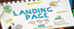 landing page graphic used as a header image