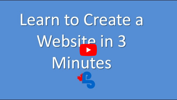 Learn to Create a Website in 3 Minutes