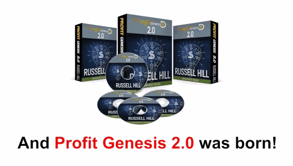 screen print of the Profit Genesis 2.0 packaging representation