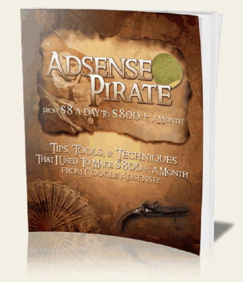 screen print of Adsense Pirate's eBook cover