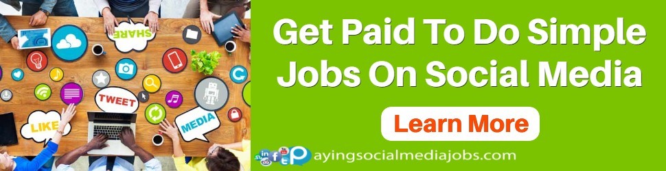 Get Paid To Do SImple Jobs On Social Media - Click to Learn More