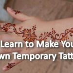 Learn to Make Your Own Temporary Tattoos